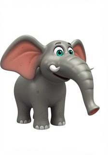 cartoon elephant character