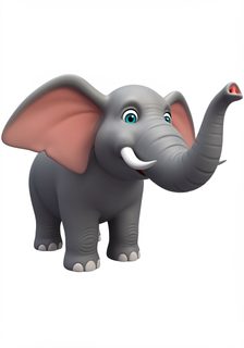 cartoon elephant character