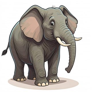 cute cartoon elephant