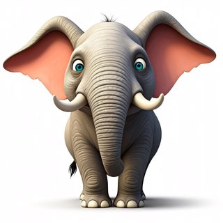 cute elephant cartoon