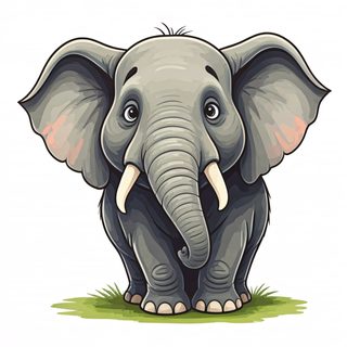 cartoon elephant illustration