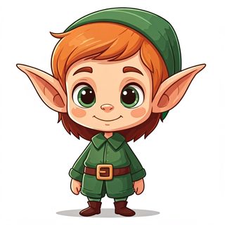 cute elf boy