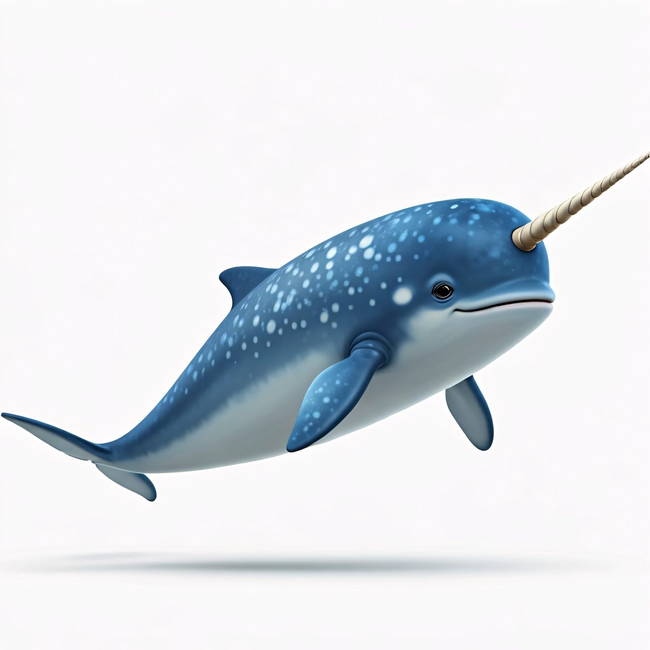 cartoon narwhal character