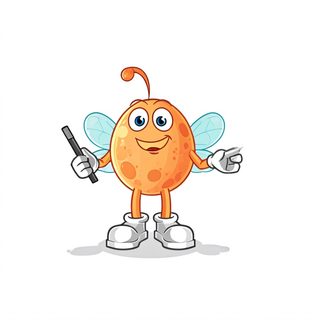 orange-fairy-mascot