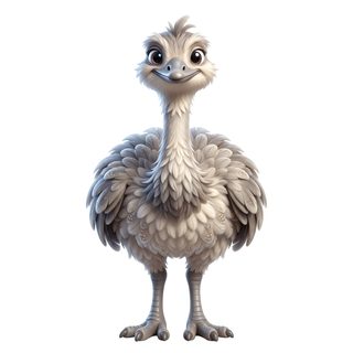 cute-cartoon-ostrich