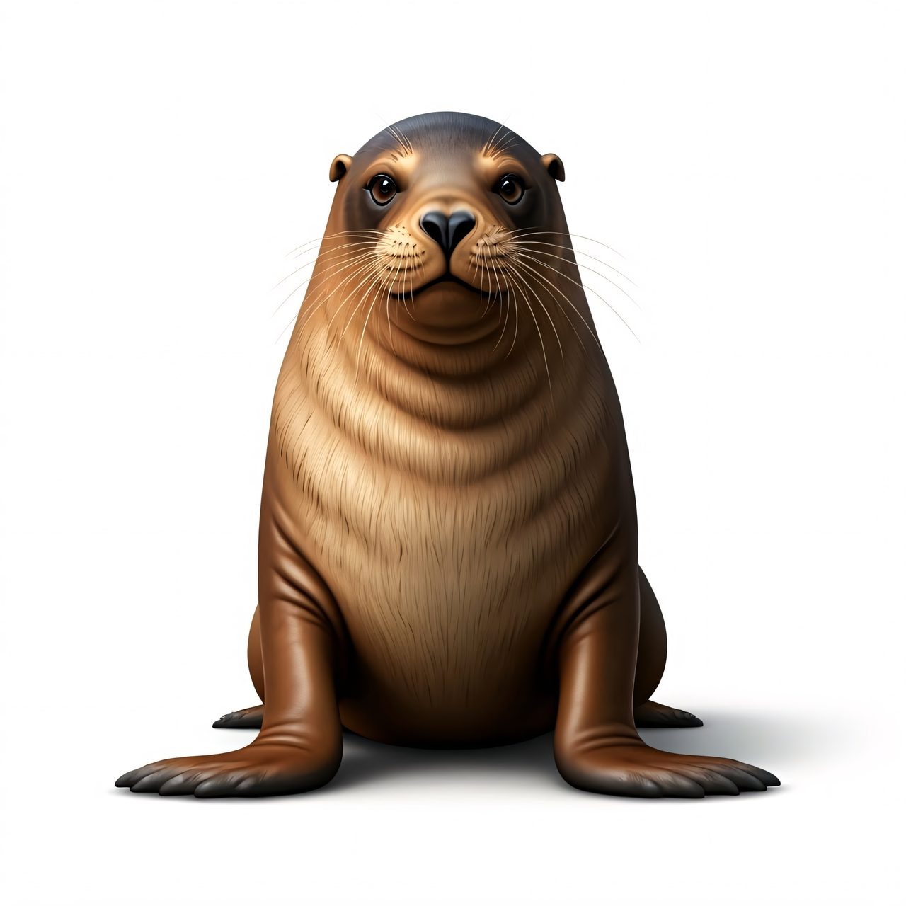 cartoon sea lion