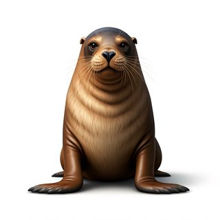 cartoon sea lion