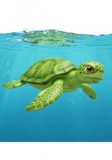 cute baby turtle