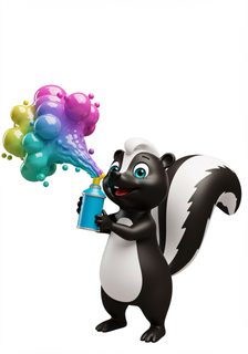 skunk spray paint