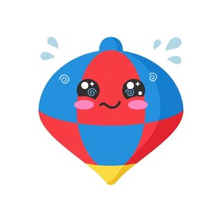 cute spinning top