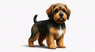 cute puppy illustration