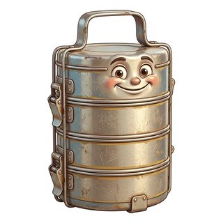 cartoon tiffin box