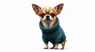 chihuahua in sweater