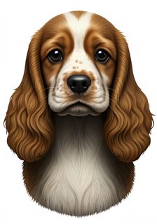 cocker spaniel portrait