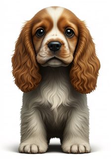 Cute Cocker Spaniel Puppy