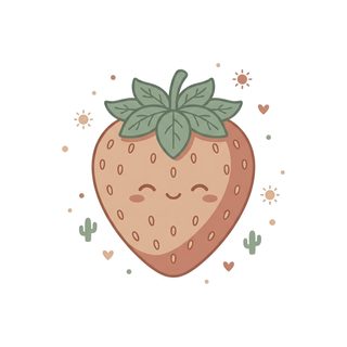desert boho strawberry
