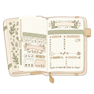 aesthetic bullet journal