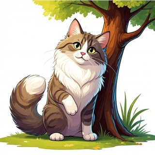 Fluffy Cat Tree