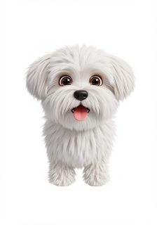 maltese puppy character