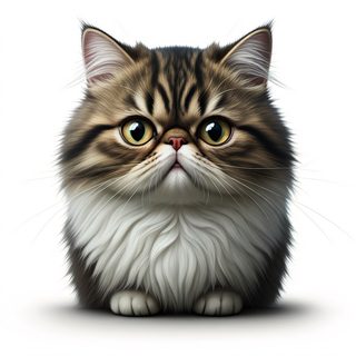 fluffy tabby persian