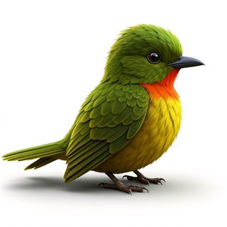 cute-green-bird