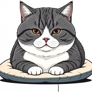 tabby cat on pillow