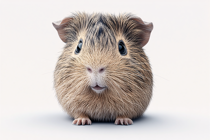 Cute Guinea Pig Portrait
