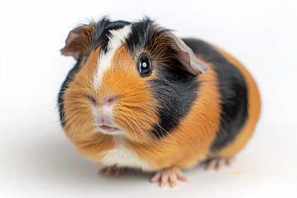 Cute Guinea Pig Portrait