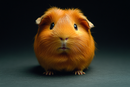 Cute Guinea Pig Portrait