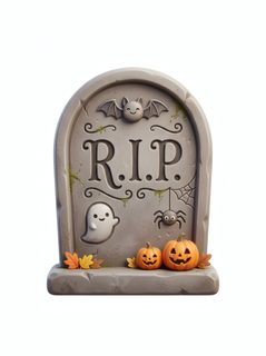 halloween tombstone icon