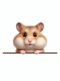 cute hamster peek