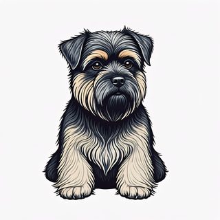 Terrier Dog Illustration