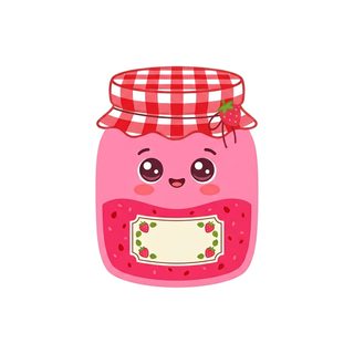 kawaii strawberry jam
