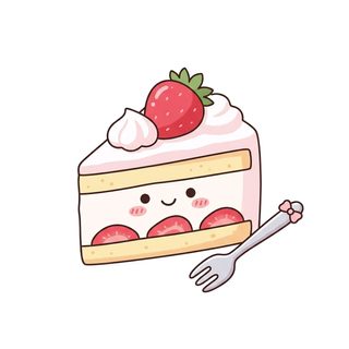 kawaii strawberry cake
