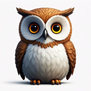 cute brown owl