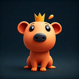 orange crown bear
