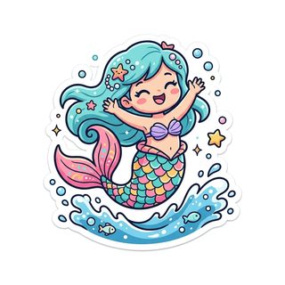 Cute Mermaid Sticker