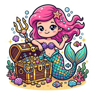 cute-mermaid-treasure
