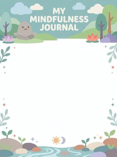 mindfulness journal template
