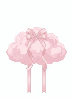 pink ribbon cloud