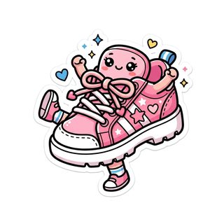 kawaii pink sneaker