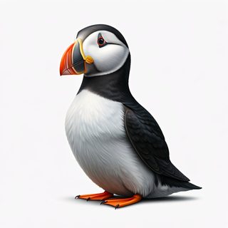 puffin bird illustration