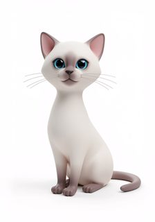 siamese cat illustration