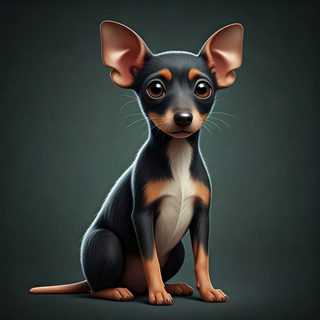 chihuahua puppy portrait