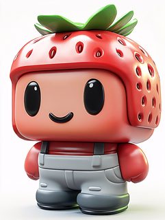 Cute Strawberry Character Toy