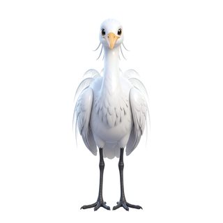 stylized-crane-character