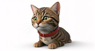 tabby kitten portrait