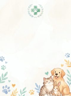 pet border background