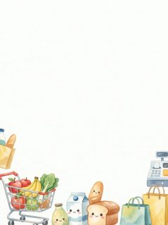 grocery store border