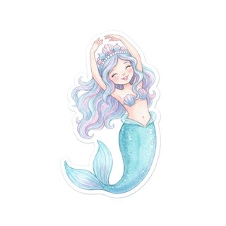 cute mermaid illustration